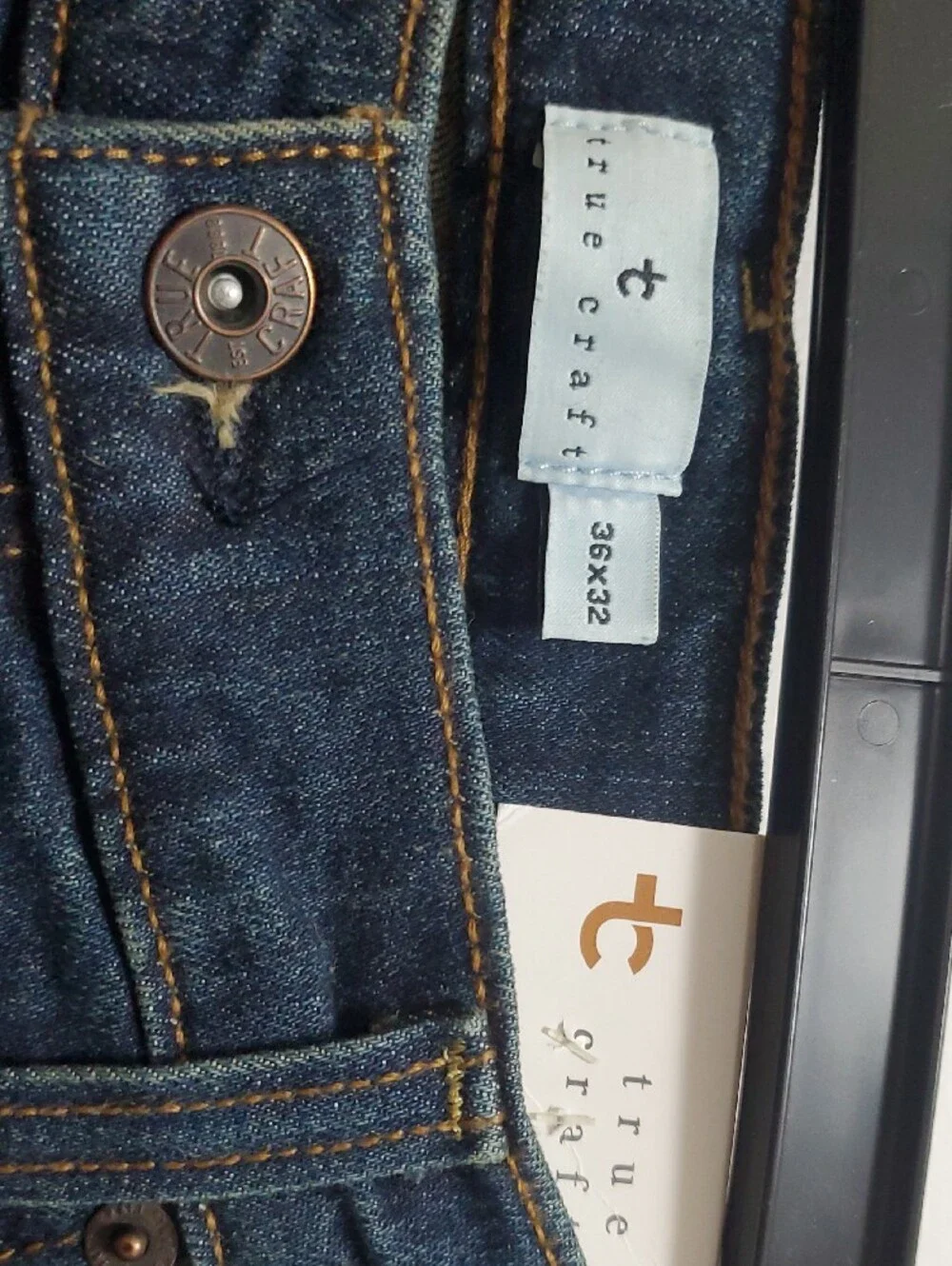 Men's Blue Denim Jeans - Bootcut